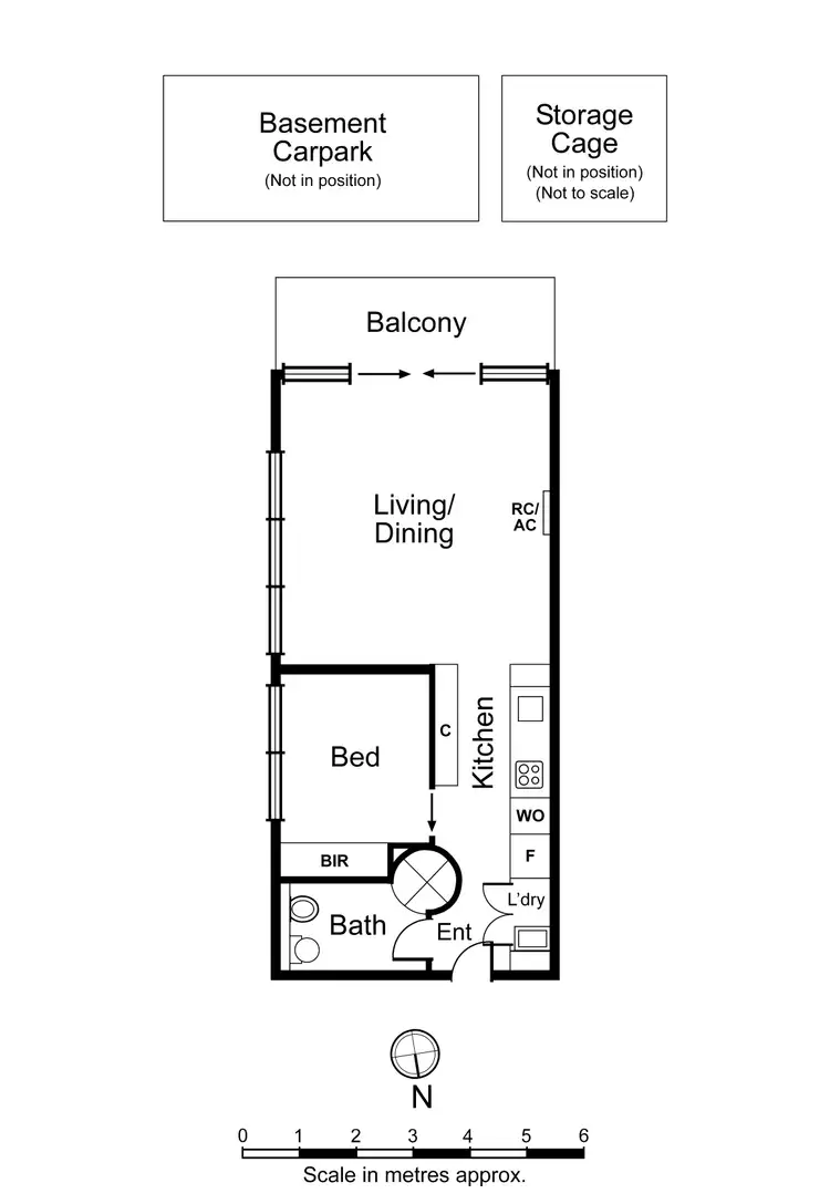 Floorplan of Homely apartment listing, 210/7 King Street, Prahran VIC 3181