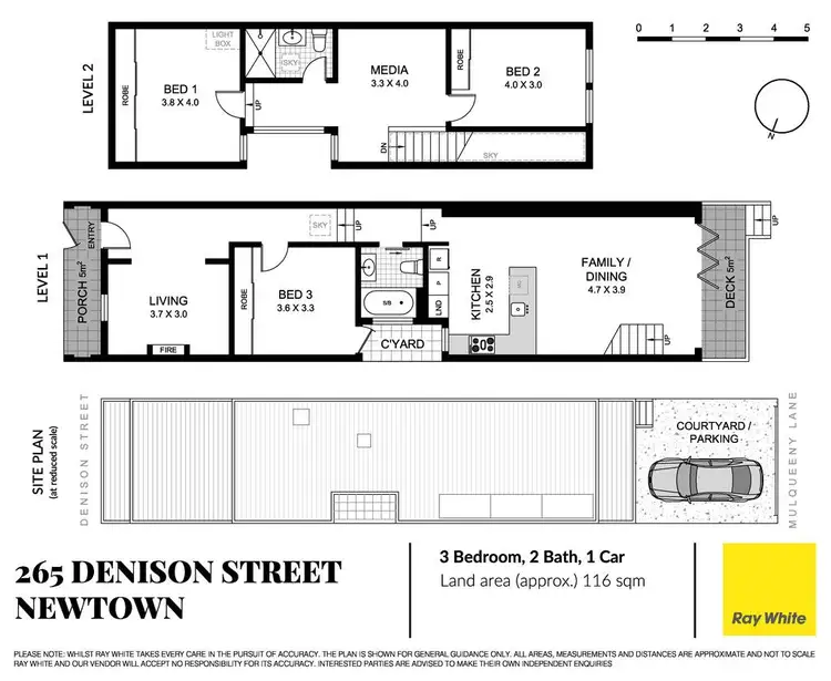 Floorplan of Homely house listing, 265 Denison Street, Newtown NSW 2042