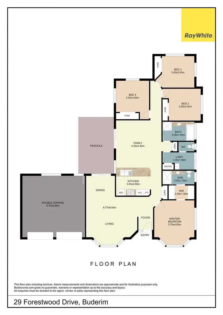 Floorplan of Homely house listing, 29 Forestwood Drive, Buderim QLD 4556