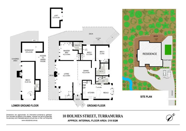 Floorplan of Homely house listing, 10 Holmes Street, Turramurra NSW 2074