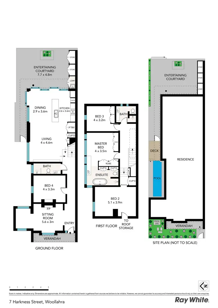 Floorplan of Homely house listing, 7 Harkness Street, Woollahra NSW 2025