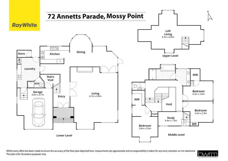 Floorplan of Homely house listing, 72 Annetts Parade, Mossy Point NSW 2537
