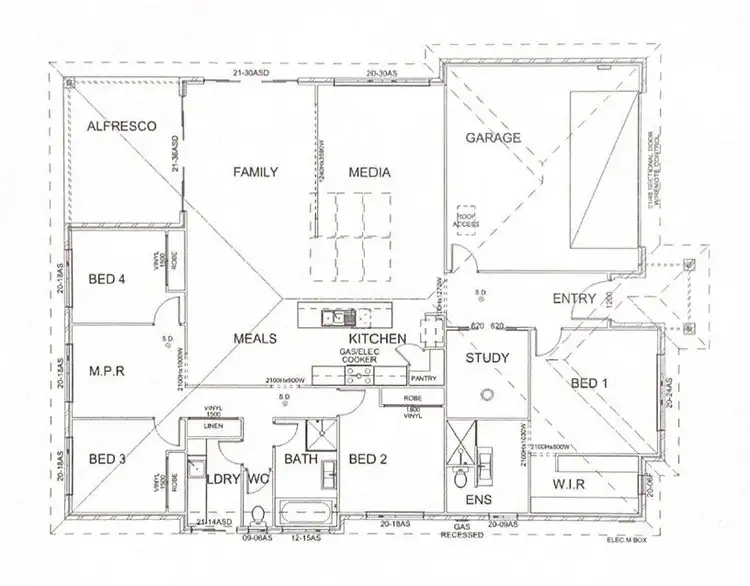 Floorplan of Homely house listing, 8 Fowler Court, Kensington Grove QLD 4341