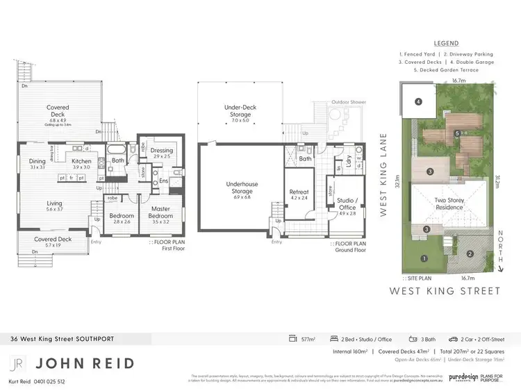 Floorplan of Homely house listing, 36 West King Street, Southport QLD 4215