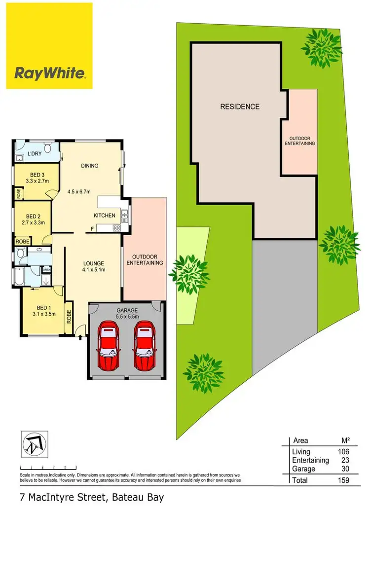 Floorplan of Homely house listing, 7 Macintyre Street, Bateau Bay NSW 2261