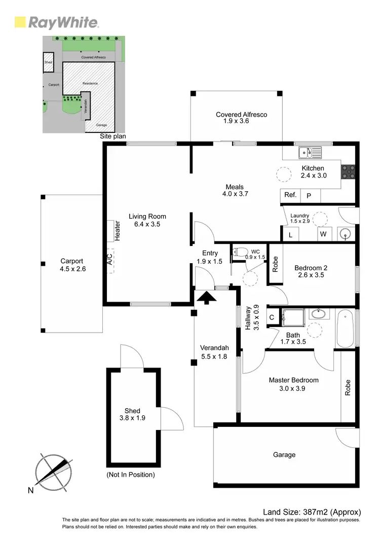 Floorplan of Homely house listing, 22a Holroyd Street, Seaford VIC 3198