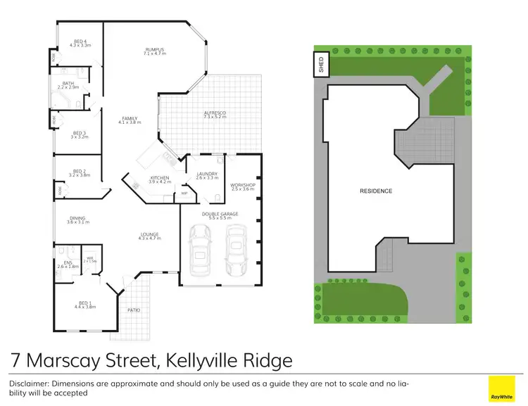 Floorplan of Homely house listing, 7 Marscay Street, Kellyville Ridge NSW 2155