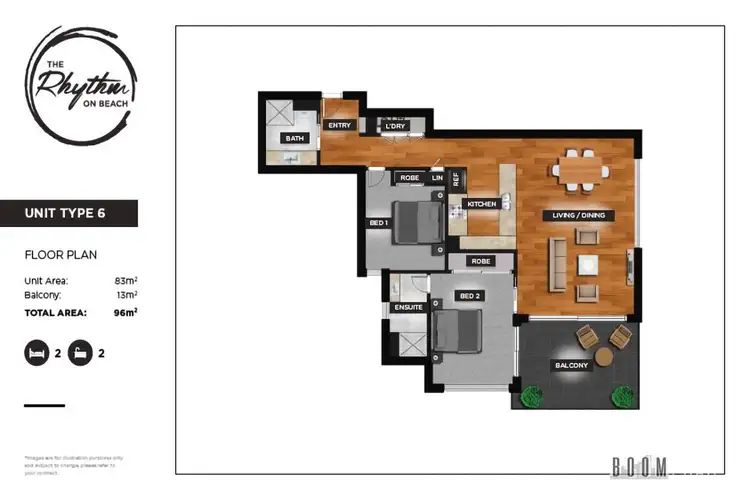 Floorplan of Homely unit listing, 12/16 Beach Road, Maroochydore QLD 4558