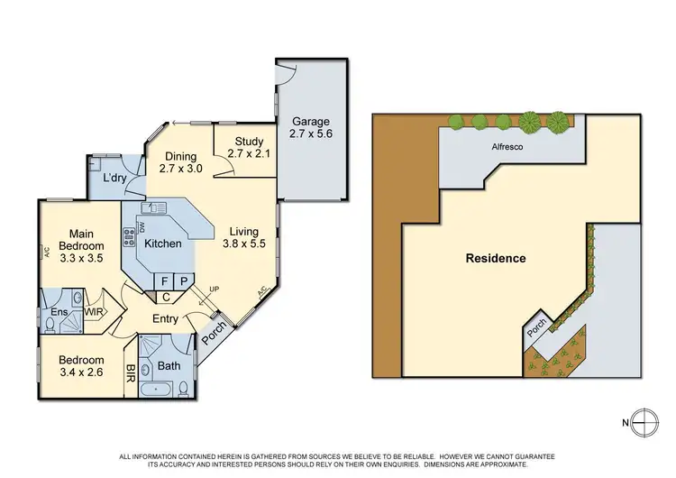 Floorplan of Homely unit listing, 4A Rosebank Terrace, Templestowe Lower VIC 3107