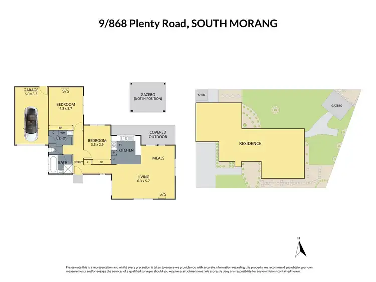 Floorplan of Homely unit listing, 9/868 Plenty Road, South Morang VIC 3752