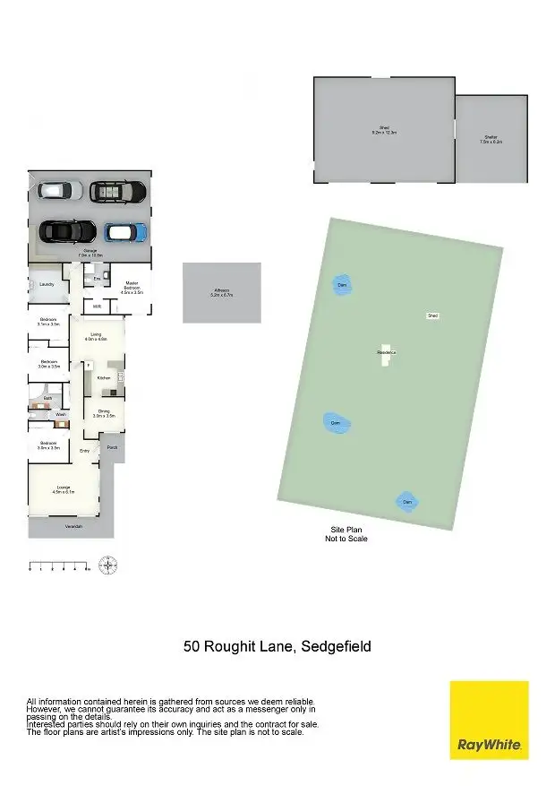 Floorplan of Homely rural property listing, 50 Roughit Lane, Singleton NSW 2330