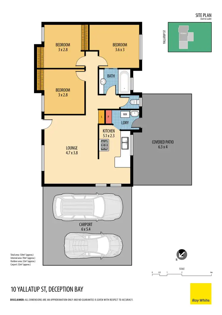 Floorplan of Homely house listing, 10 Yallatup Street, Deception Bay QLD 4508