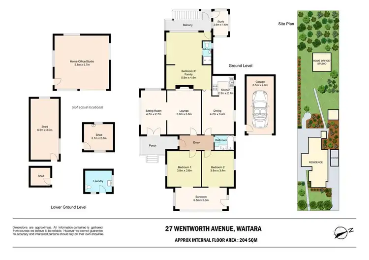 Floorplan of Homely house listing, 27 Wentworth Avenue, Waitara NSW 2077