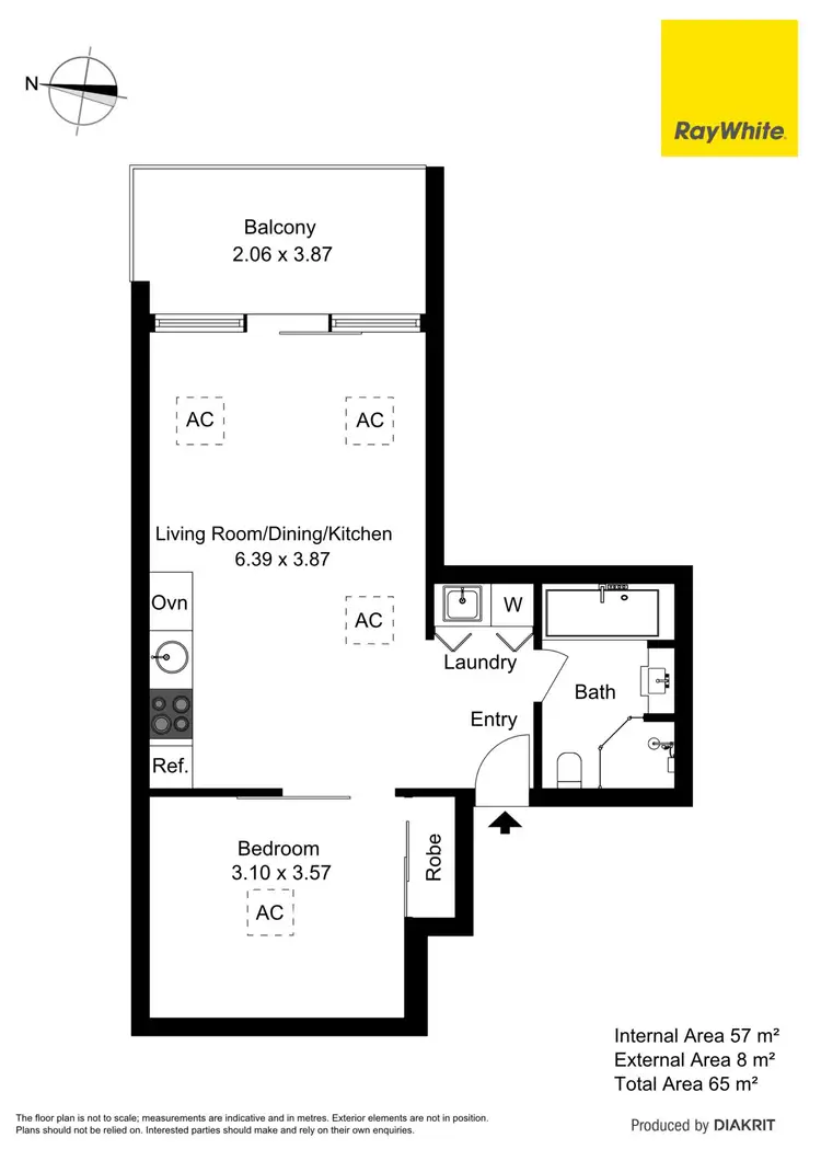 Floorplan of Homely apartment listing, 617/27 Colley Terrace, Glenelg SA 5045