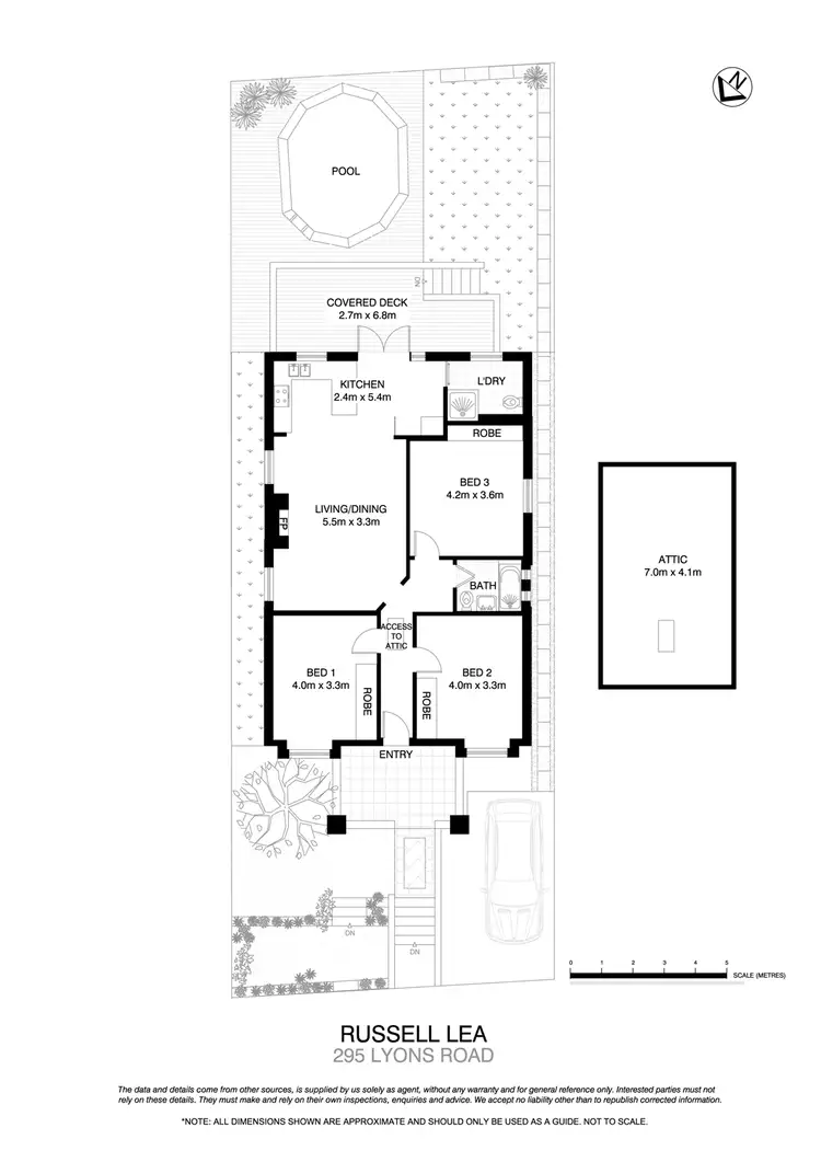 Floorplan of Homely house listing, 295 Lyons Road, Russell Lea NSW 2046