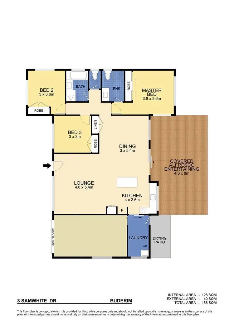 Floorplan of Homely house listing, 8 Sam White Drive, Buderim QLD 4556