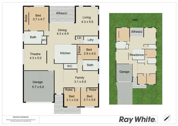 Floorplan of Homely house listing, 6 Discovery Drive, Fletcher NSW 2287