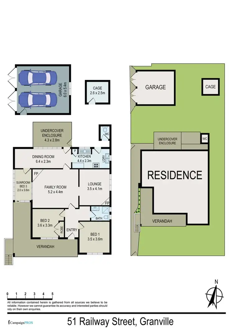 Floorplan of Homely house listing, 51 Railway Street, Granville NSW 2142