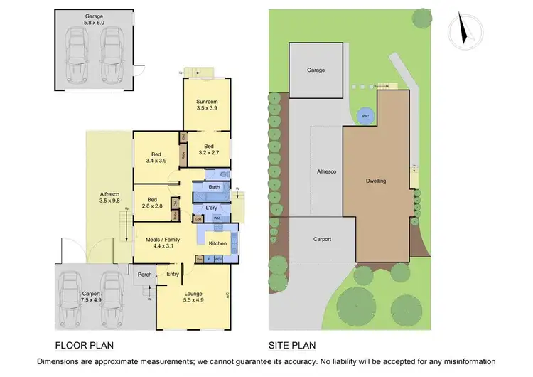 Floorplan of Homely house listing, 5 Severn Crescent, Rowville VIC 3178