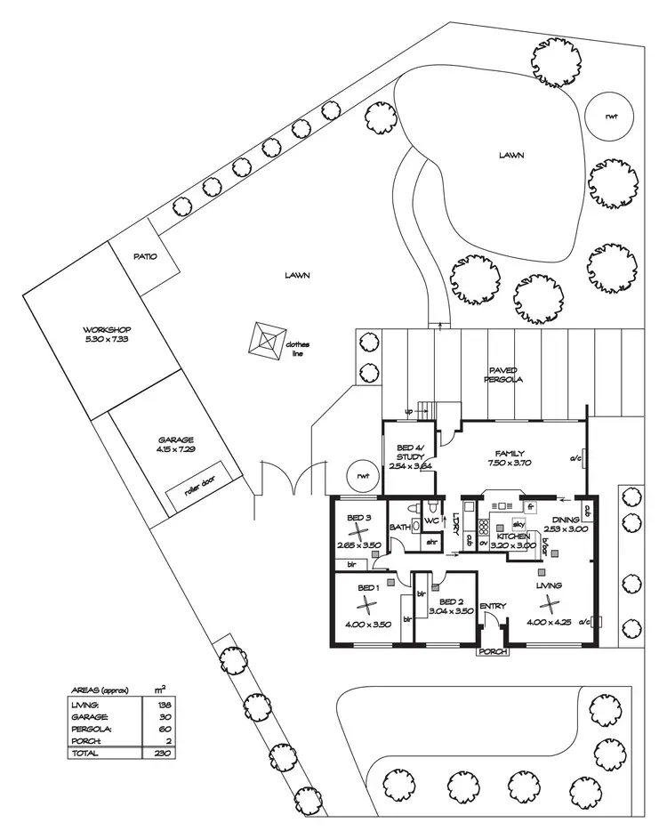 Floorplan of Homely house listing, 13 Wendy Avenue, Valley View SA 5093