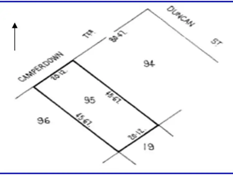 Floorplan of Homely land listing, 40 (Lot 95) Camperdown Terrace, Port Moorowie SA 5576