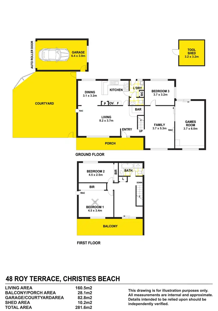 Floorplan of Homely house listing, 48 Roy Terrace, Christies Beach SA 5165