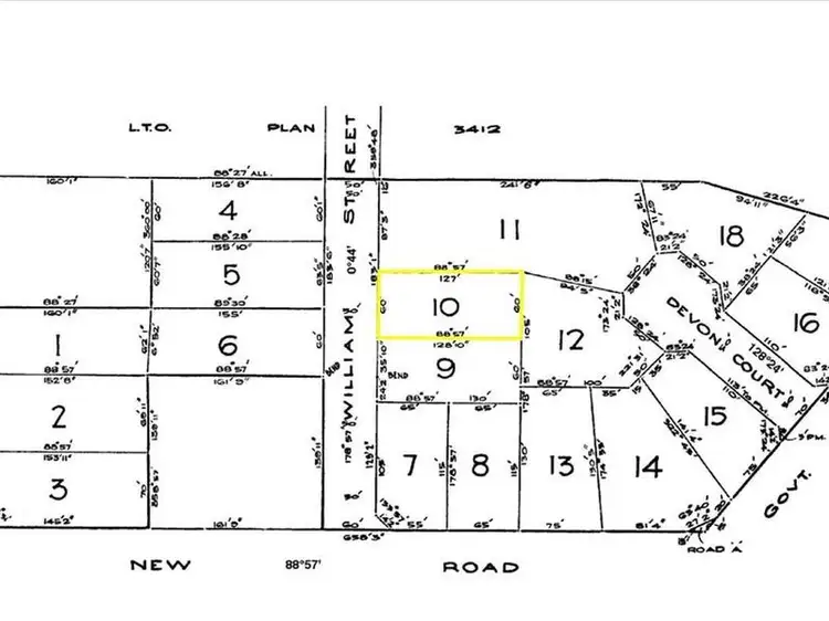 Floorplan of Homely land listing, Lot 10 No 4 William Street, Yorketown SA 5576