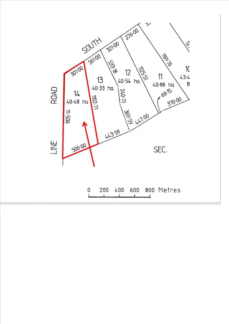 Floorplan of Homely rural property listing, Lot 14 South Coast Road, Foul Bay SA 5577