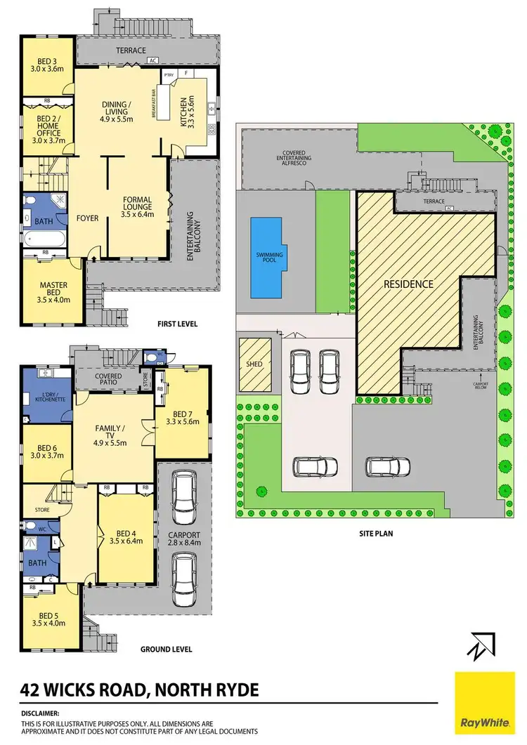 Floorplan of Homely house listing, 42 Wicks Road, North Ryde NSW 2113