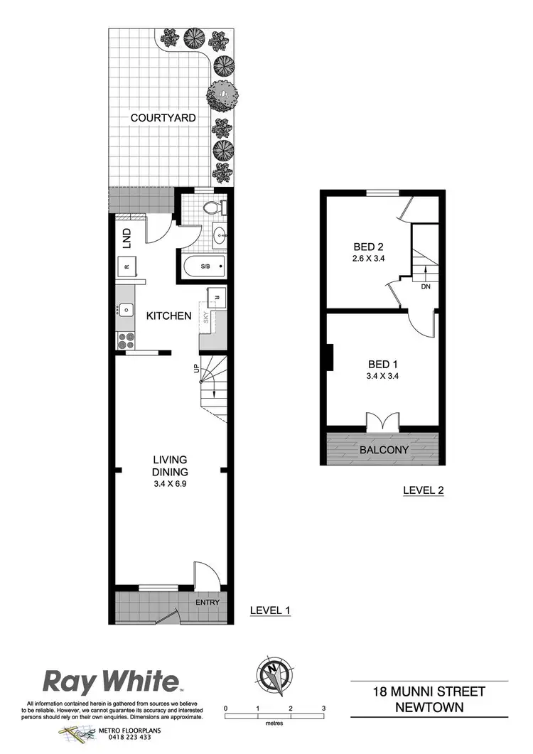 Floorplan of Homely house listing, 18 Munni Street, Newtown NSW 2042
