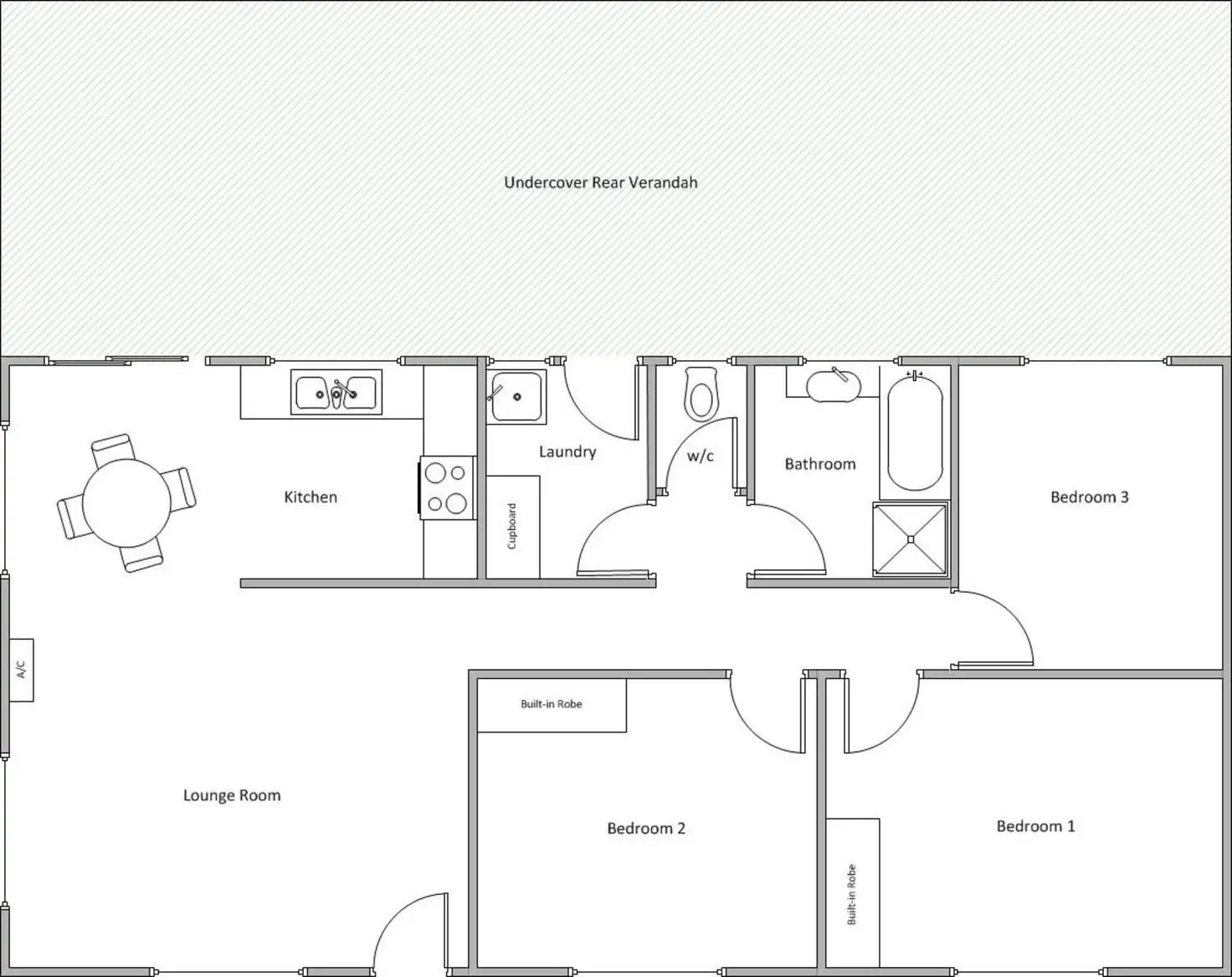 Floorplan of Homely house listing, 2 Martin Street, Stansbury SA 5582