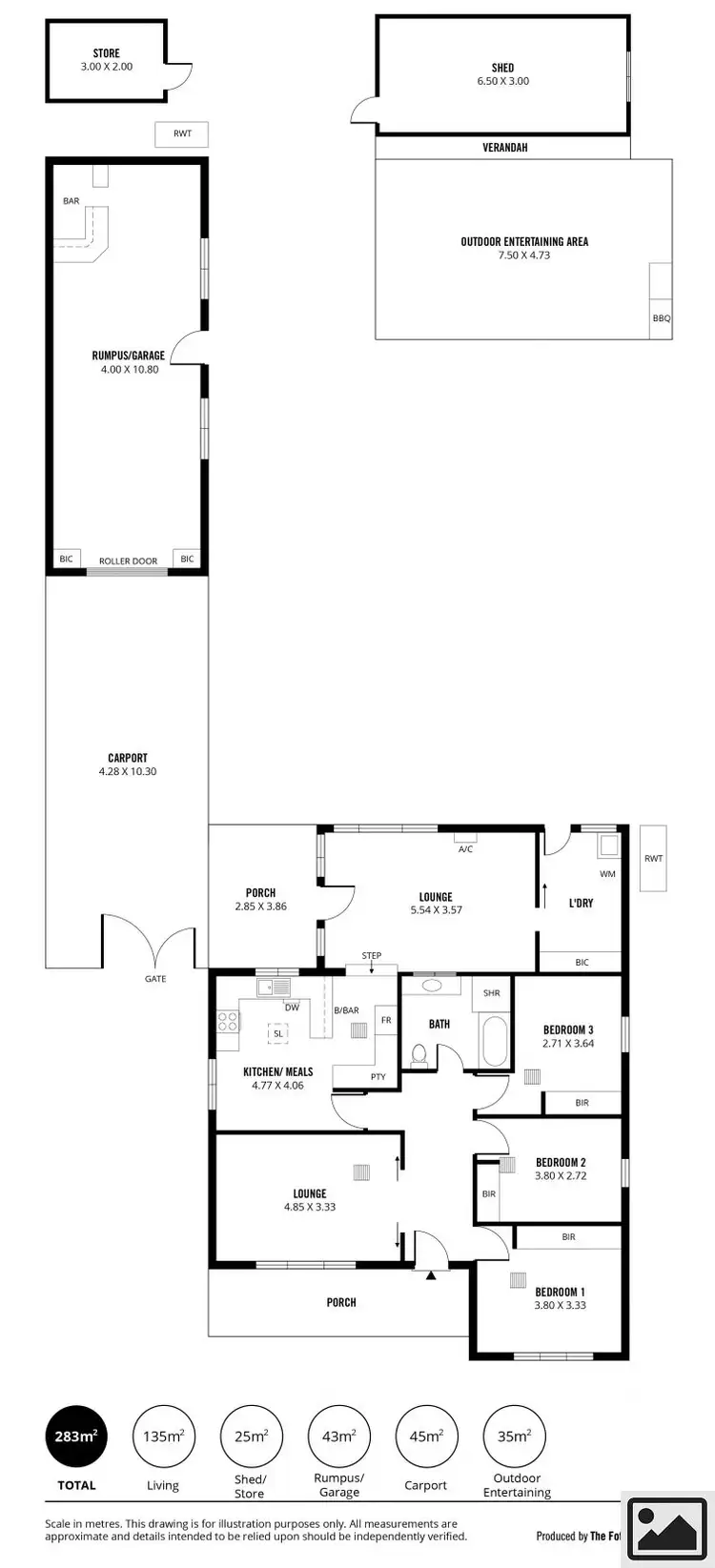 Floorplan of Homely house listing, 34 Autumn Avenue, Lockleys SA 5032