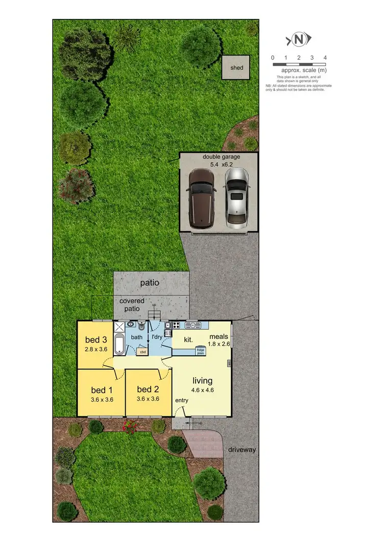 Floorplan of Homely house listing, 35 Huxley Avenue, Mulgrave VIC 3170