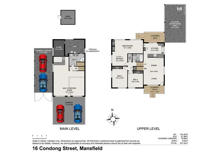 Floorplan of Homely house listing, 16 Condong Street, Mansfield QLD 4122