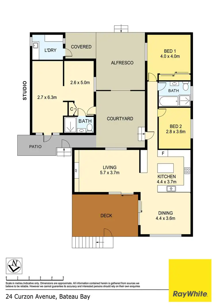 Floorplan of Homely house listing, 24 Curzon Avenue, Bateau Bay NSW 2261