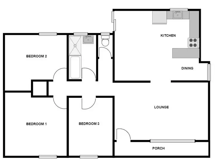 Floorplan of Homely house listing, 76 Daniel Terrace, Port Augusta SA 5700