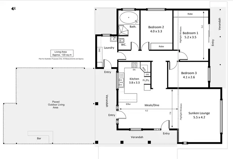 Floorplan of Homely house listing, 40 Twentyfourth Street, Renmark SA 5341