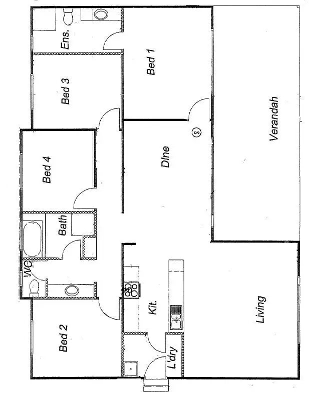 Floorplan of Homely house listing, 18B King George Street, Mannum SA 5238