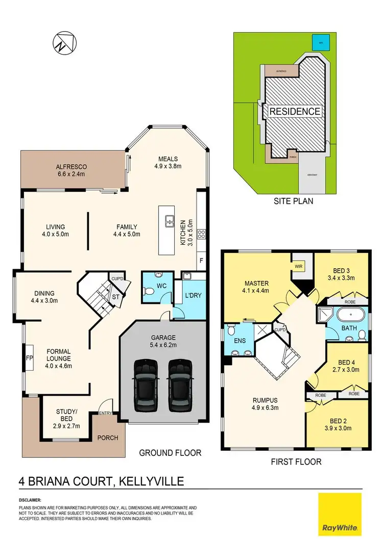 Floorplan of Homely house listing, 4 Briana Court, Kellyville NSW 2155