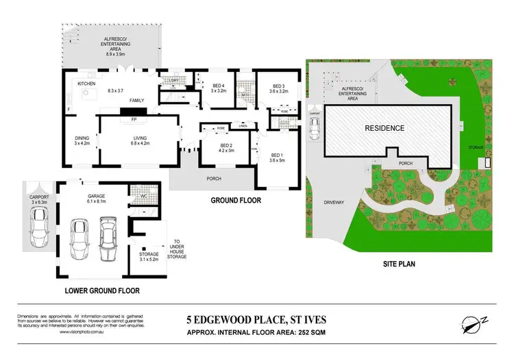 Floorplan of Homely house listing, 5 Edgewood Place, St Ives NSW 2075