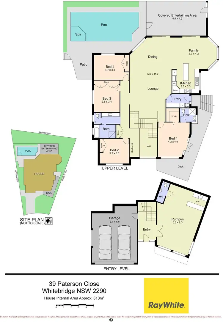 Floorplan of Homely house listing, 39 Paterson Close, Whitebridge NSW 2290