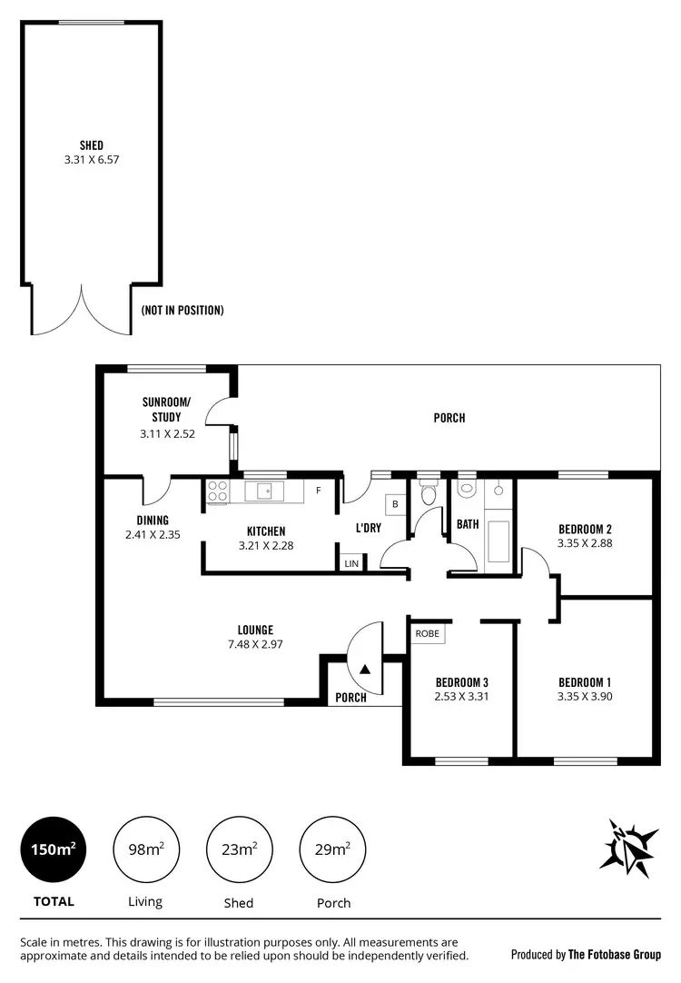 Floorplan of Homely house listing, 12 Searle Road, Davoren Park SA 5113