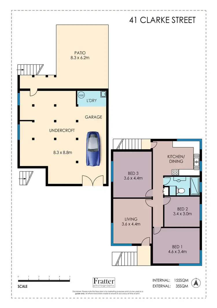 Floorplan of Homely house listing, 41 Clarke Street, Garbutt QLD 4814