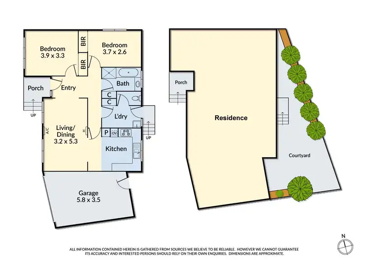 Floorplan of Homely unit listing, 1/3 Crest Grove, Nunawading VIC 3131