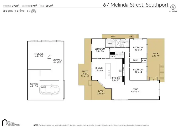 Floorplan of Homely house listing, 67 Melinda Street, Southport QLD 4215