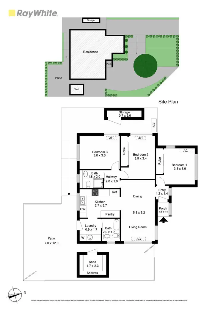 Floorplan of Homely house listing, 1/20 Elaroo Street, Chadstone VIC 3148