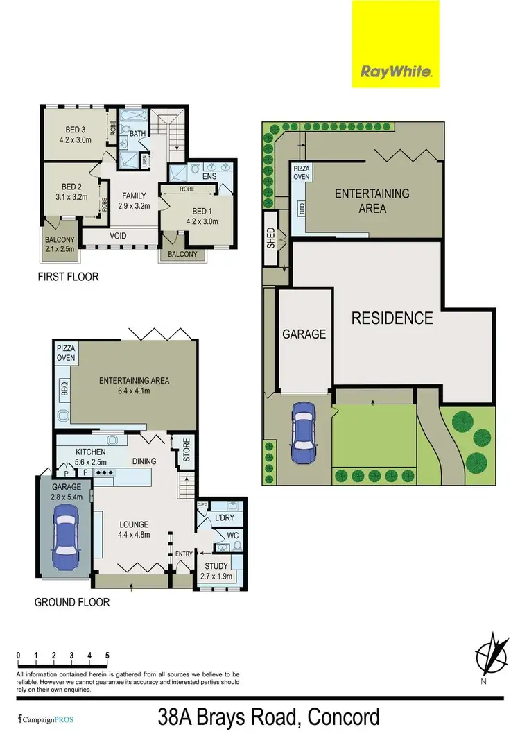 Floorplan of Homely house listing, 38a Brays Road, Concord NSW 2137