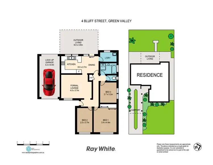 Floorplan of Homely house listing, 4 Bluff Street, Green Valley NSW 2168