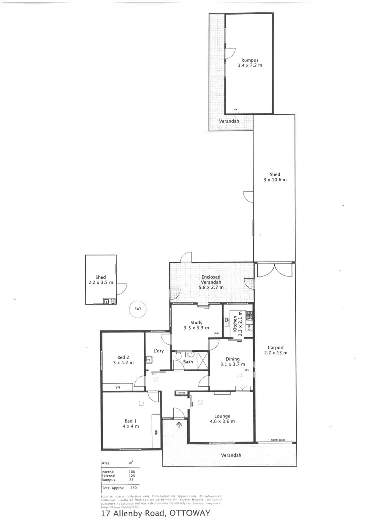 Floorplan of Homely house listing, 17 Allenby Road, Ottoway SA 5013