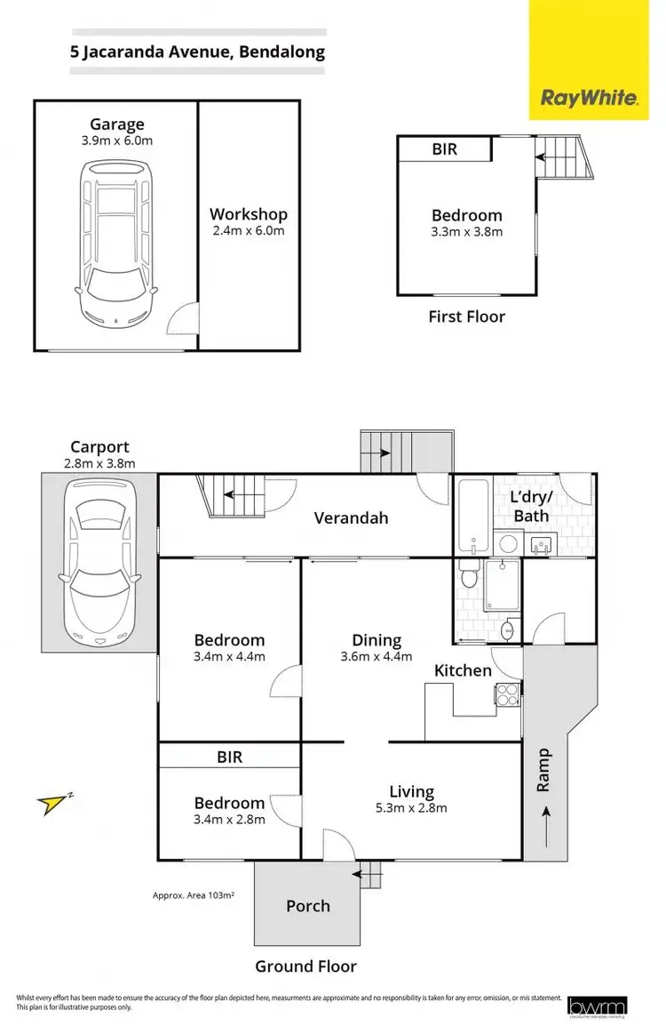 Floorplan of Homely house listing, 5 Jacaranda Avenue, Bendalong NSW 2539